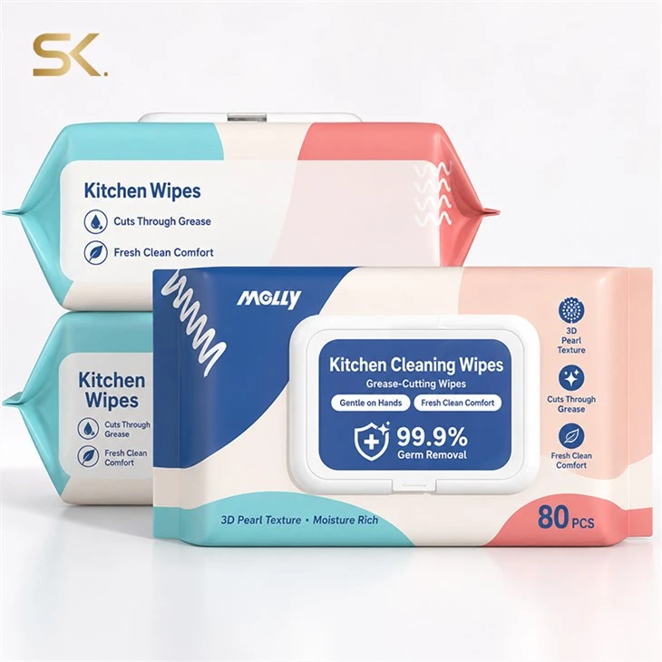 Kitchen Cleaning Wet Wipes
